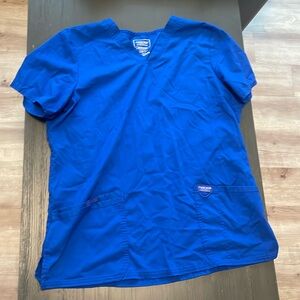 Blue Scrub Top